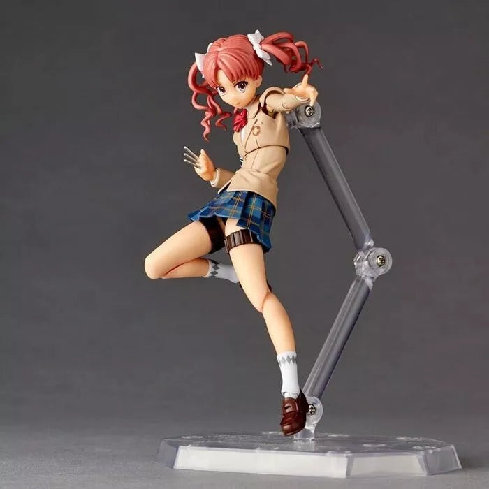 Revoltech Amazing Yamaguchi Toaru Kagaku no Railgun Kuroko Shirai Action Figure