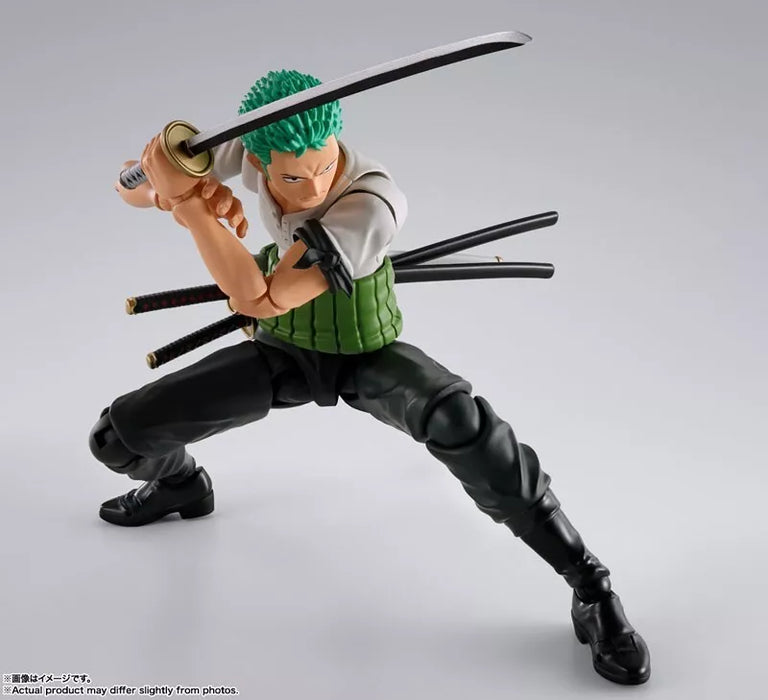 Bandai S.H.Figuarts One Piece Romance Dawn Roronoa Zoro Figura Japão