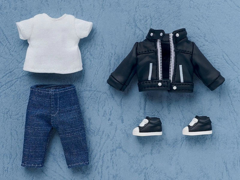 Nendoroid Doll Outfit Set Lederjacke Schwarz JAPAN OFFIZIELL