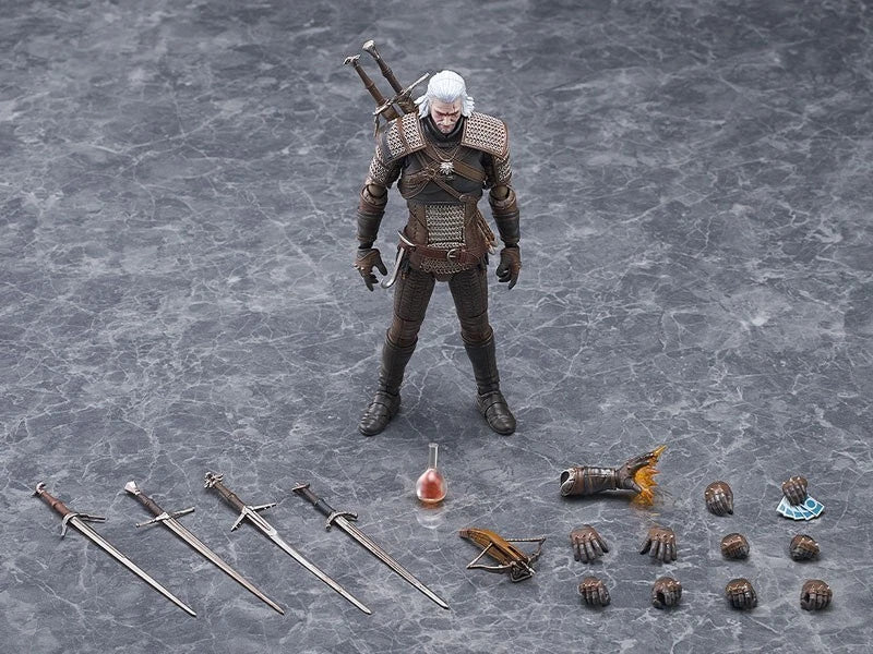 Max Factory figma The Witcher 3 Wild Hunt Geralt Action Figure JAPÃO OFICIAL