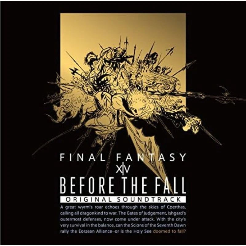 Square Enix Final Fantasy XIV Before The Fall Original Soundtrack Blu-ray JAPAN
