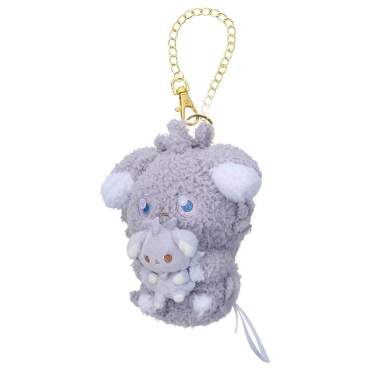 Pokemon Pokepeace Espurr with Plush Toy Ver. Plush Keychain JAPAN OFFICIAL