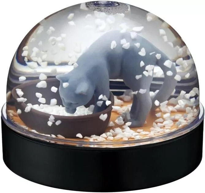 Cat Sand Snow Globe Ver.2 Tutti i 4 tipi Figura Capsule Toy Giappone Officiale