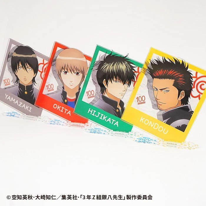 3-nen Z-gumi Ginpachi-sensei Photo Style Acrylic Stand 12Pack Box Candy Toy