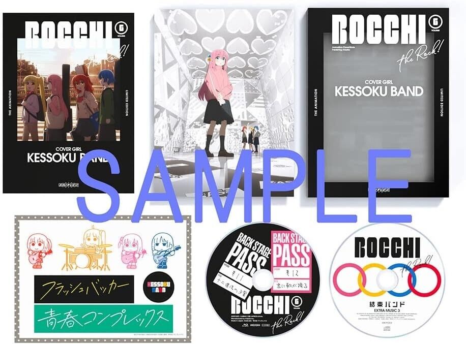 Bocchi the Rock! Vol.6 Blu-ray First Limited Edition JAPAN OFFICIAL