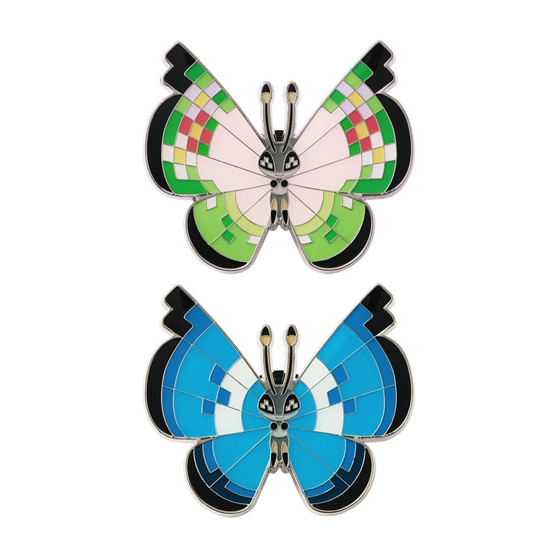 Pokemon Center Original Pins Komplettset-Kollektion Vivillon JAPAN OFFIZIELL