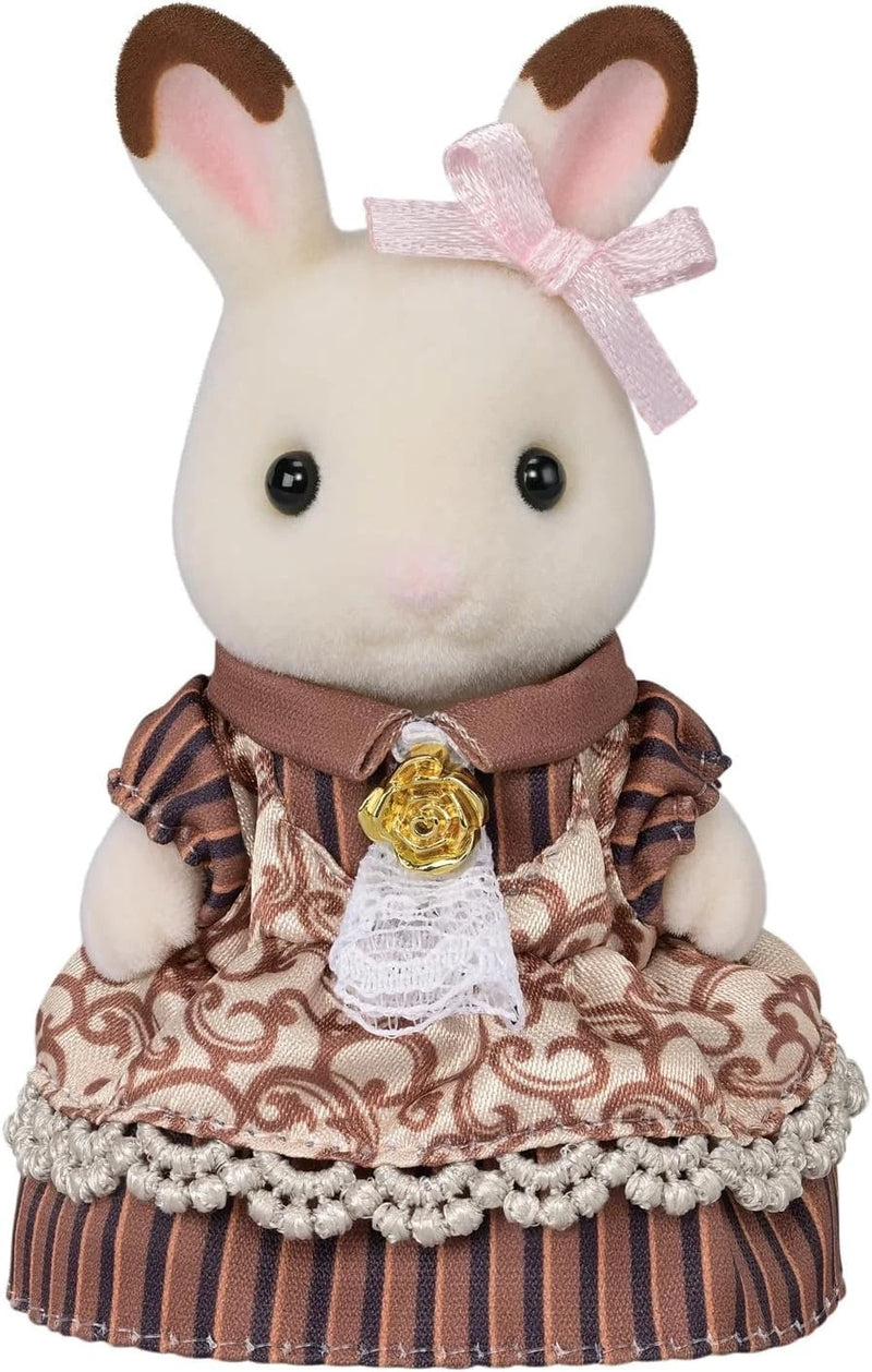 Epoch Sylvanian Families Chocolate Rabbit Family Anniversary Set C-74 JAPAN
