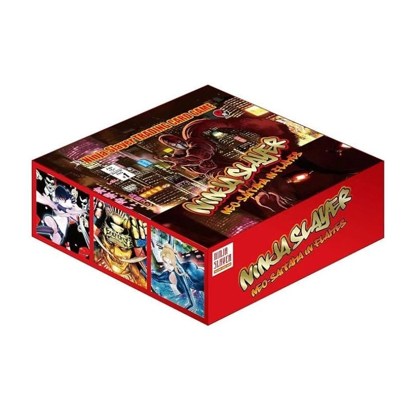 Ninja Slayer Trading Card Game Neo-Saitama in Flames Booster Pack Box TCG JAPAN