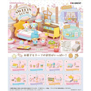 Re-Ment Sanrio Little Twin Stars Pastel Sweets Room Full Set 8 BOX Figure JAPAN