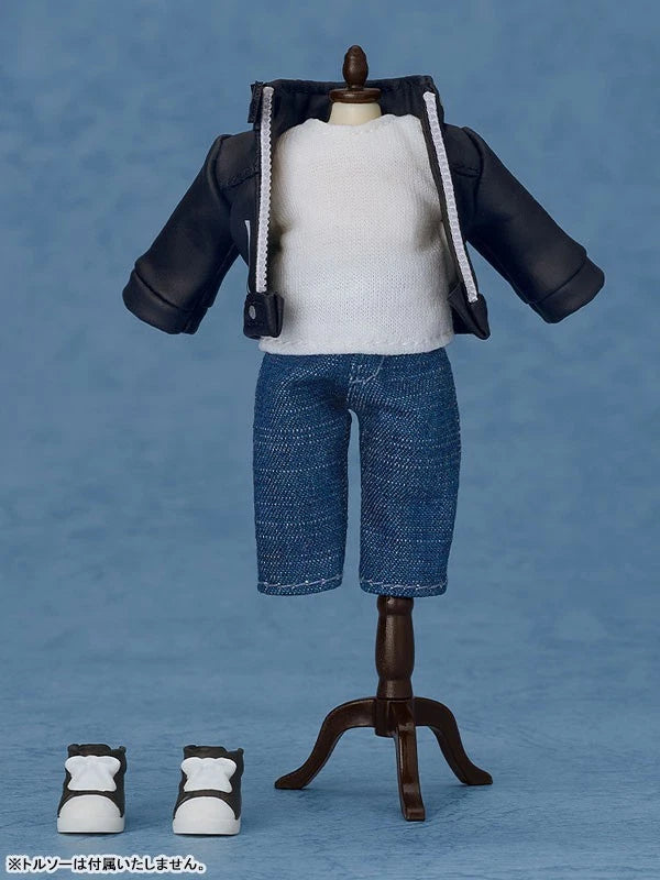 Nendoroid Doll Outfit Set Lederjacke Schwarz JAPAN OFFIZIELL