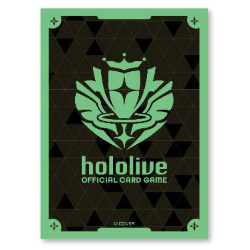 hololive Official Holo Card Sleeve Vol.24 Brand Logo Green JAPAN OFFICIAL
