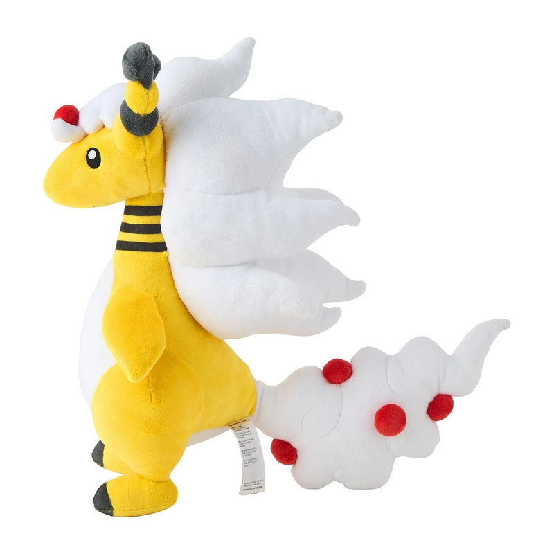 Pokemon Center Original Mega Ampharos Plush Doll OFICIAL DE JAPÓN