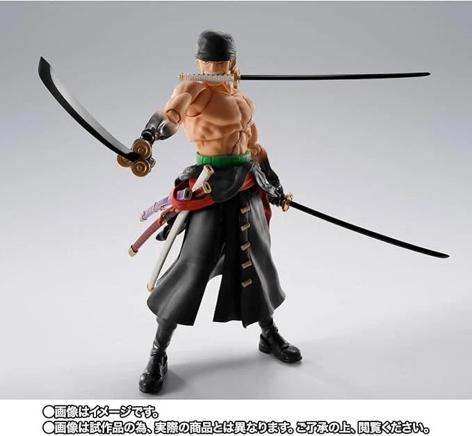 BANDAI S.H.Figuarts ONE PIECE Roronoa Zoro The King Of Hell Action Figure JAPAN