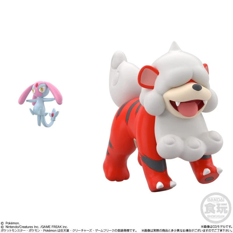 Conjunto de figuras da região Hisui do mundo Pokémon Scale BANDAI JAPÃO OFICIAL