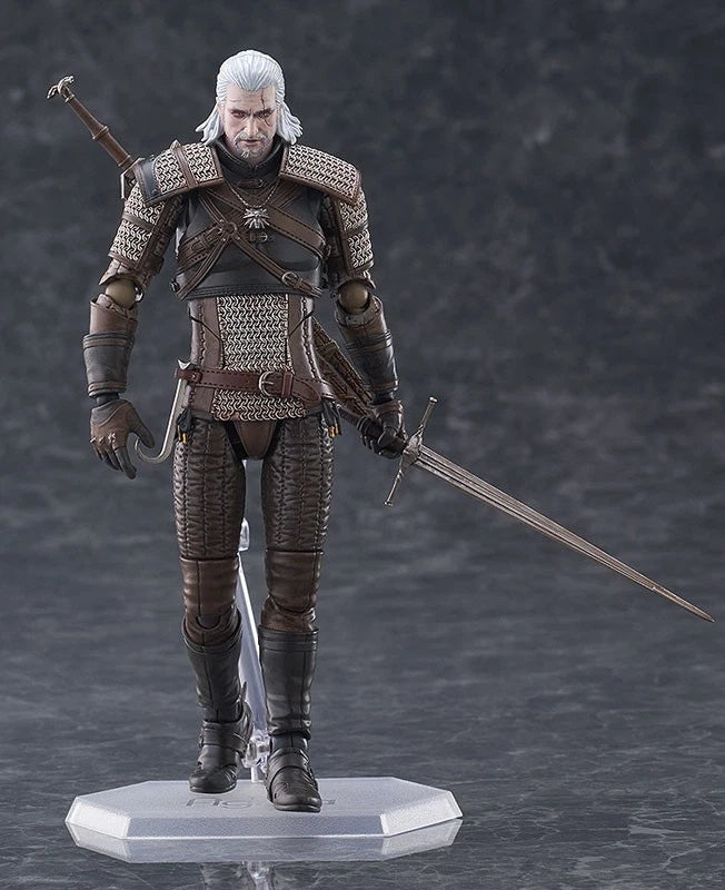 Max Factory figma The Witcher 3 Wild Hunt Geralt Action Figure JAPÃO OFICIAL