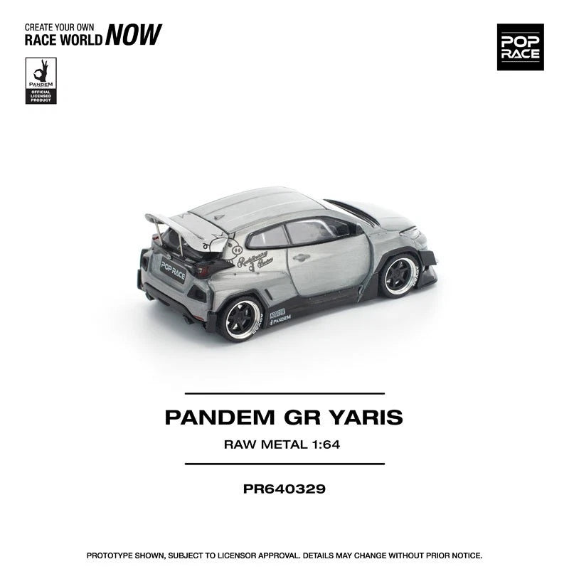 Pandem GR Yaris RAW Finish 1/64 Voiture miniature JAPON OFFICIEL