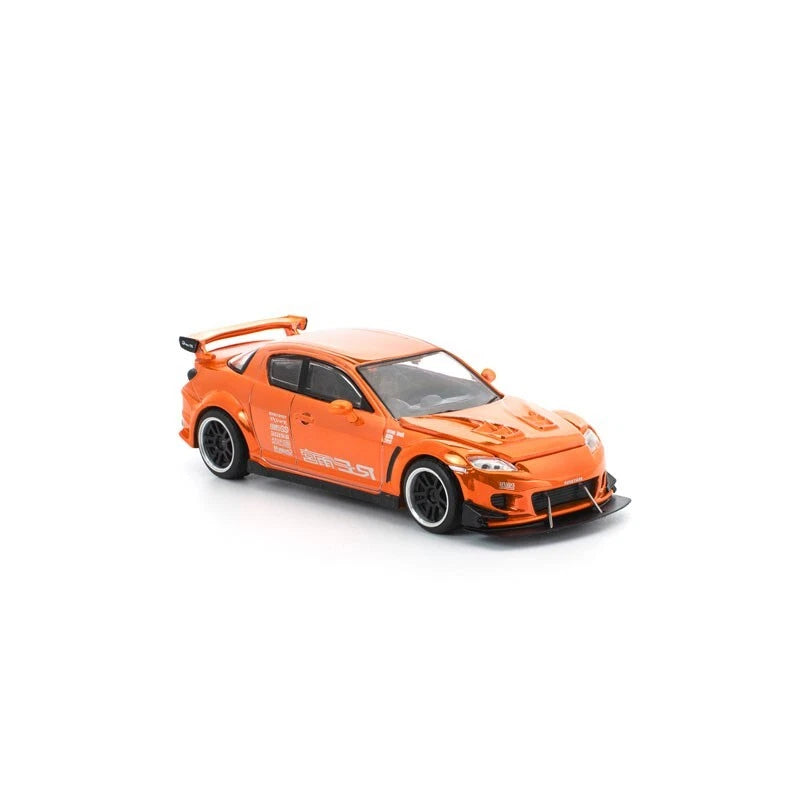 Mazda RX-8 RE-Amemiya Chrome Orange 1/64 Voiture miniature JAPON OFFICIEL