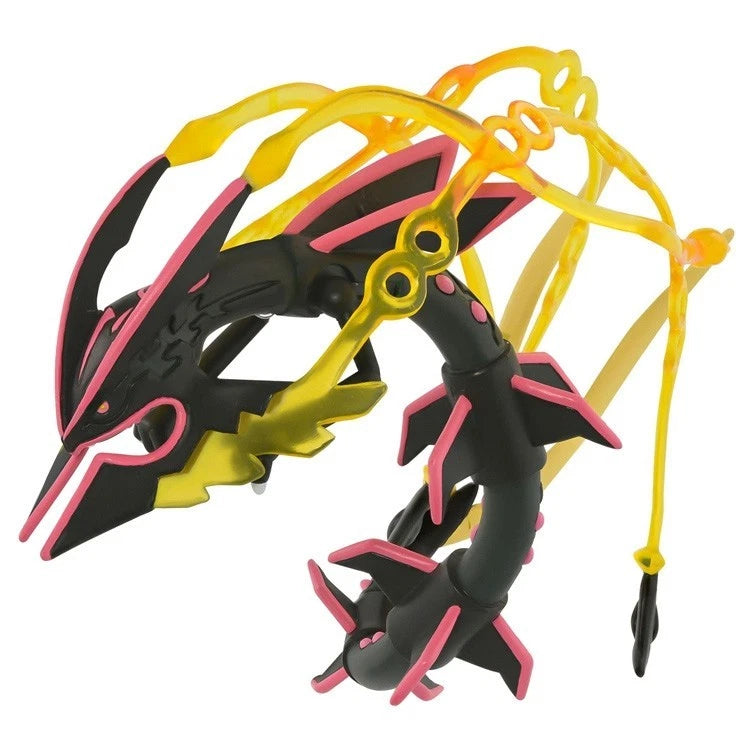 Pokemon Moncolle Shiny Mega Rayquaza Figure JAPAN OFFICIAL