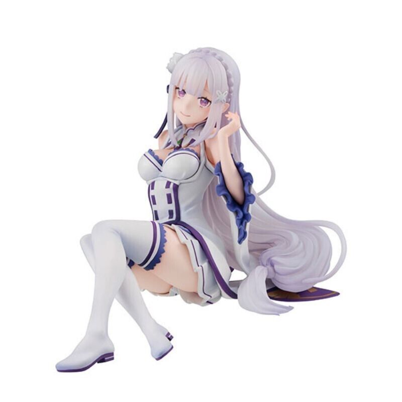 Re:ZERO Starting Life in Another World Emilia Palm size Figure JAPAN OFFICIAL