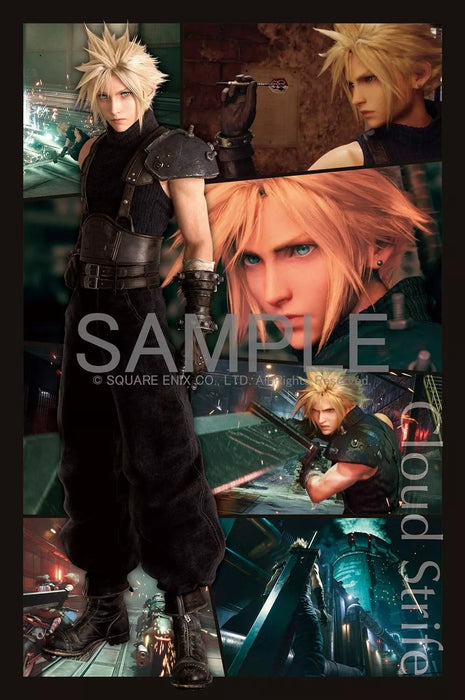 Square Enix FINAL FANTASY VII REMAKE Postcard Book JAPAN OFFICIAL