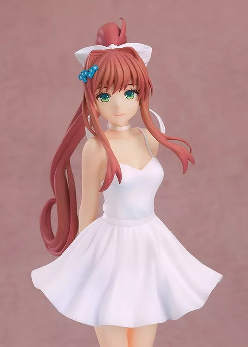 POPLUE PARADE DOKI DOKI LITERATURA CLUB! Monika White Dress Ver. Figura Japão