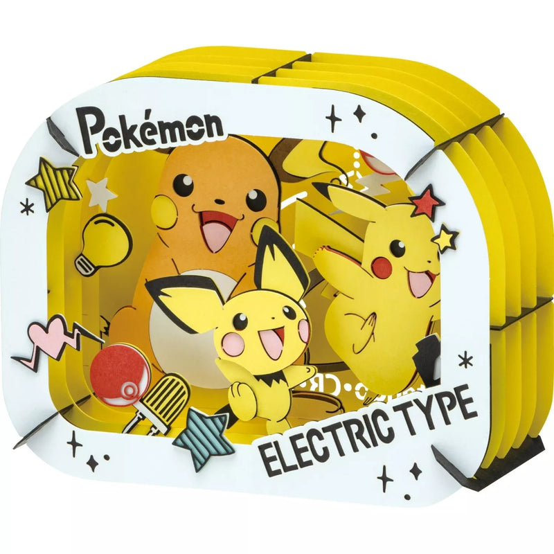 Pokemon Center Original Paper Theater Pichu & Pikachu & Raichu JAPAN