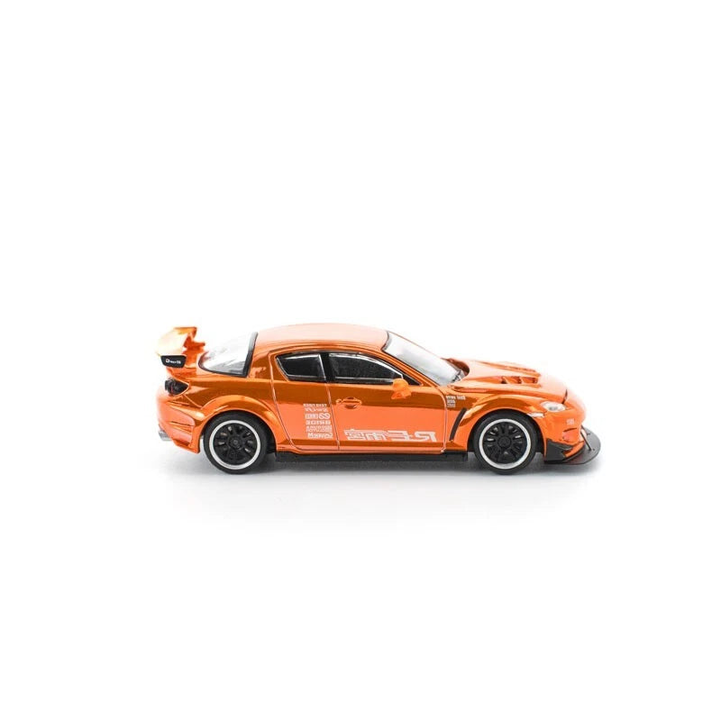 Mazda RX-8 RE-Amemiya Chrome Orange 1/64 Voiture miniature JAPON OFFICIEL