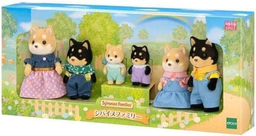 Epoch Sylvanian Families SHIBA INU Family JAPAN OFFICIAL