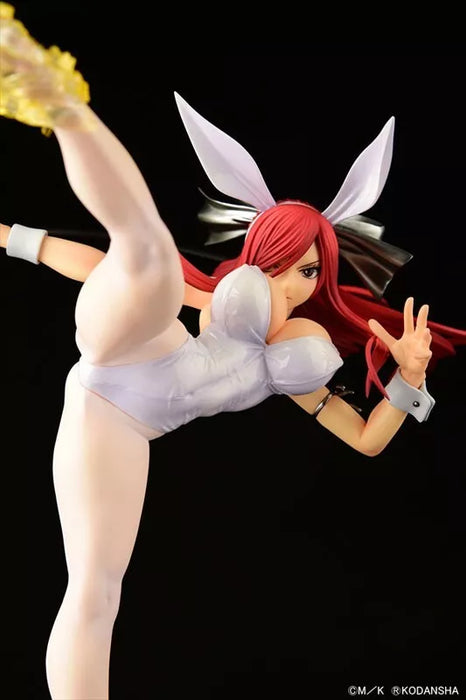 Fairy Tail Erza Scarlet High Kick ver. White Rabbit 1/6 Figure JAPAN OFFICIAL