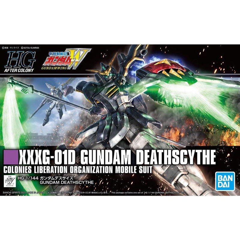 BANDAI HGAC Mobile Suit Gundam Wing Gundam Death Scythe 1/144 Model Kit JAPAN