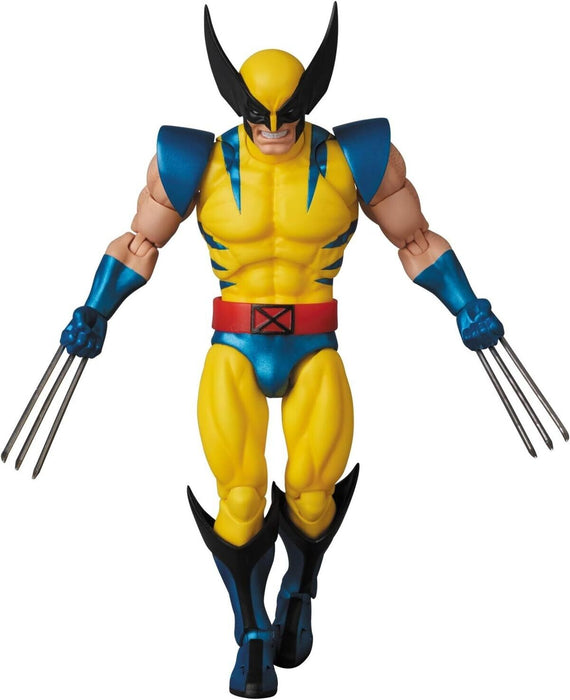 Medicom Toy Mafex Nr. 096 Wolverine Comic Ver. Aktionsfigur Japan Beamter