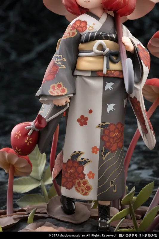 Mushroom Girls Series No.6 Marasmius Haematocephalus 1/1 Figura UFFICIALE DEL GIAPPONE