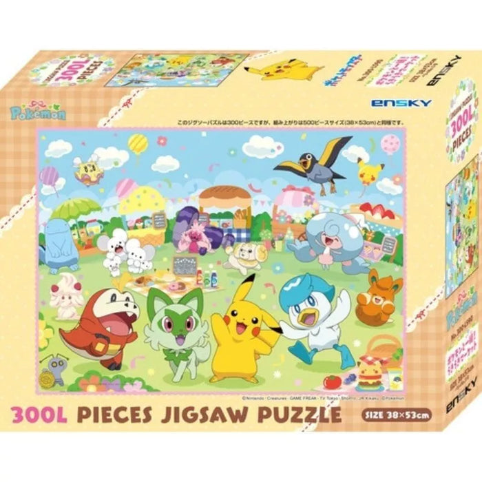 Pokemon and Friends! Exciting Market Puzzle 300L Pieces JAPAN OFFICIAL