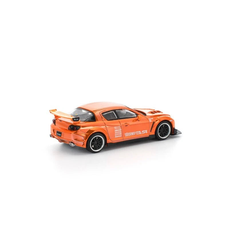 Mazda RX-8 RE-Amemiya Chrome Orange 1/64 Voiture miniature JAPON OFFICIEL