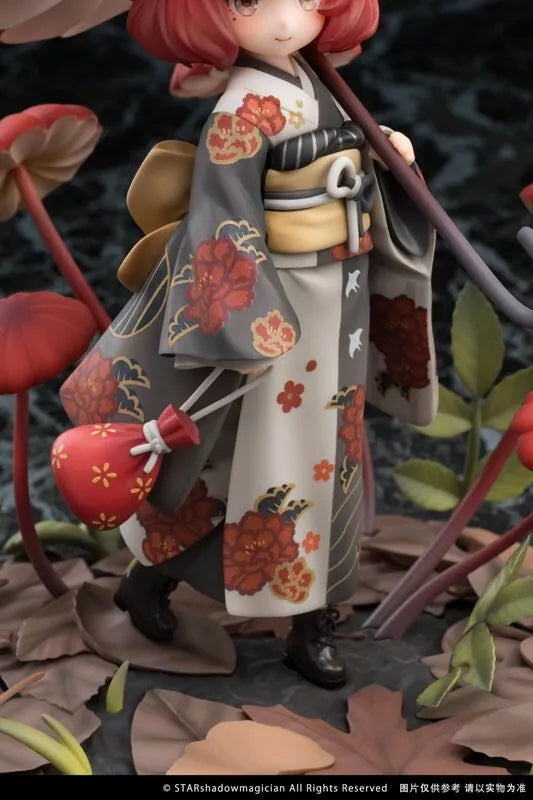 Mushroom Girls Series No.6 Marasmius Haematocephalus 1/1 Figura UFFICIALE DEL GIAPPONE