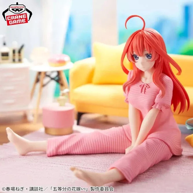 Banpresto Relax Time Les Quintuplés Quintessentiels Itsuki Nakano Figure JAPON