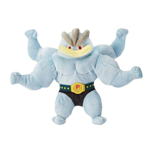 Pokemon Center Original Training Time Machamp Plush Doll JAPAN OFFICIAL