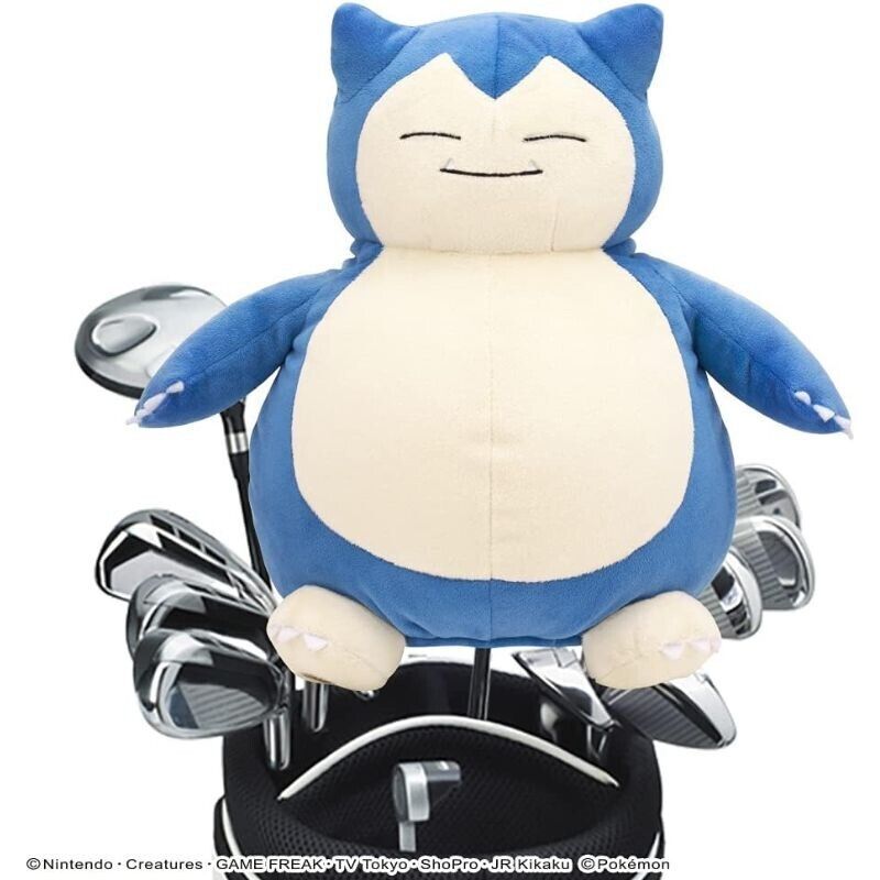 Pokemon Golf Driver Head Cover Snorlax 460cc JAPAN OFFICIAL