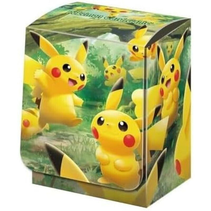 Pokemon Card Game Deck Case Pikachu Forest JAPAN OFFICIAL