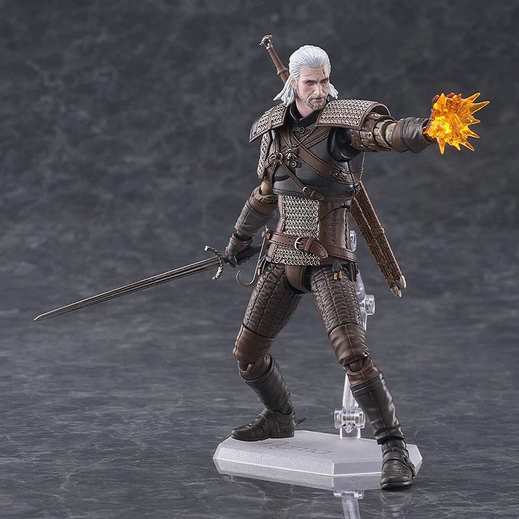 Max Factory figma The Witcher 3 Wild Hunt Geralt Action Figure JAPÃO OFICIAL
