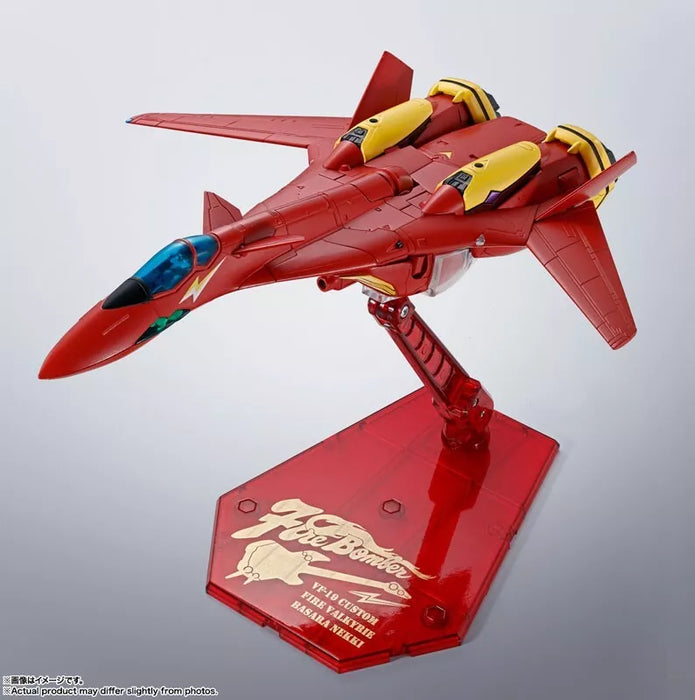 Bandai Hi-Metal Macross 7 Kai Fire Valkyrie VF-19 Figura de acción Oficial de Japón