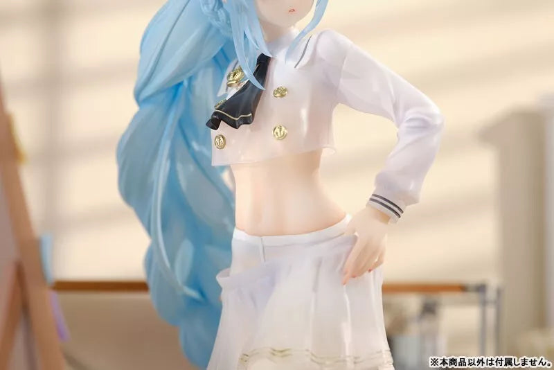 Azur Lane Janus Medo de mudar ... roupas ver. 1/7 figura Oficial do Japão