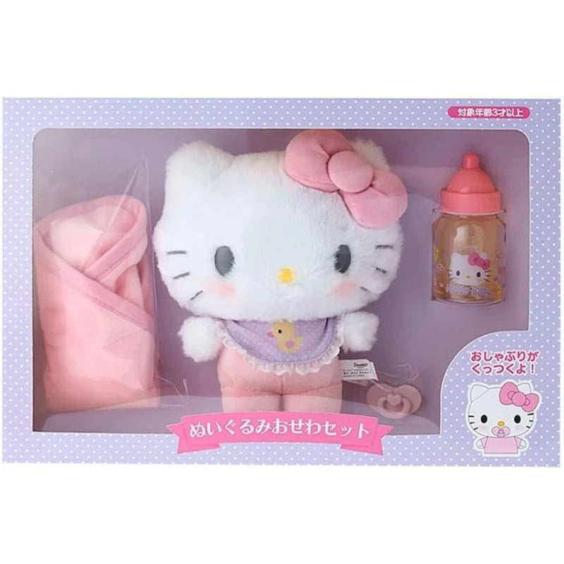 Sanrio Hello Kitty Baby Care Set Plush Toy JAPAN OFFICIAL