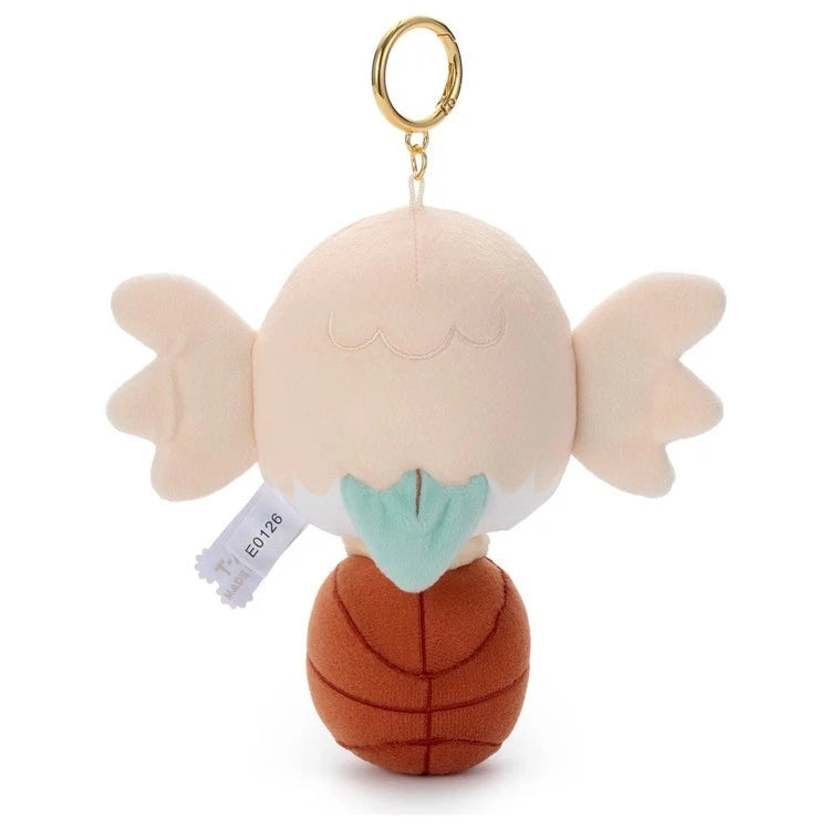 Pokemon Pokepeace Rowlet Basketball Ver. Plush Keychain JAPAN OFFICIAL