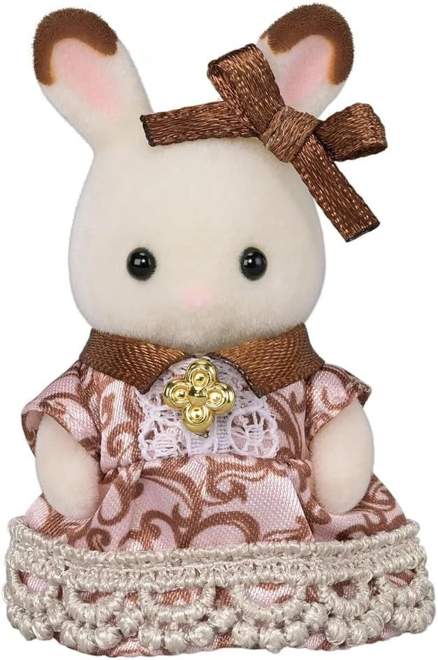 Epoch Sylvanian Families Chocolate Rabbit Family Anniversary Set C-74 JAPAN