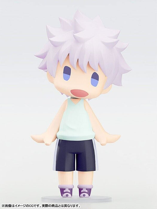 OLÁ! Bom sorriso caçador x caçador killua zoldyck figura figura Japão oficial