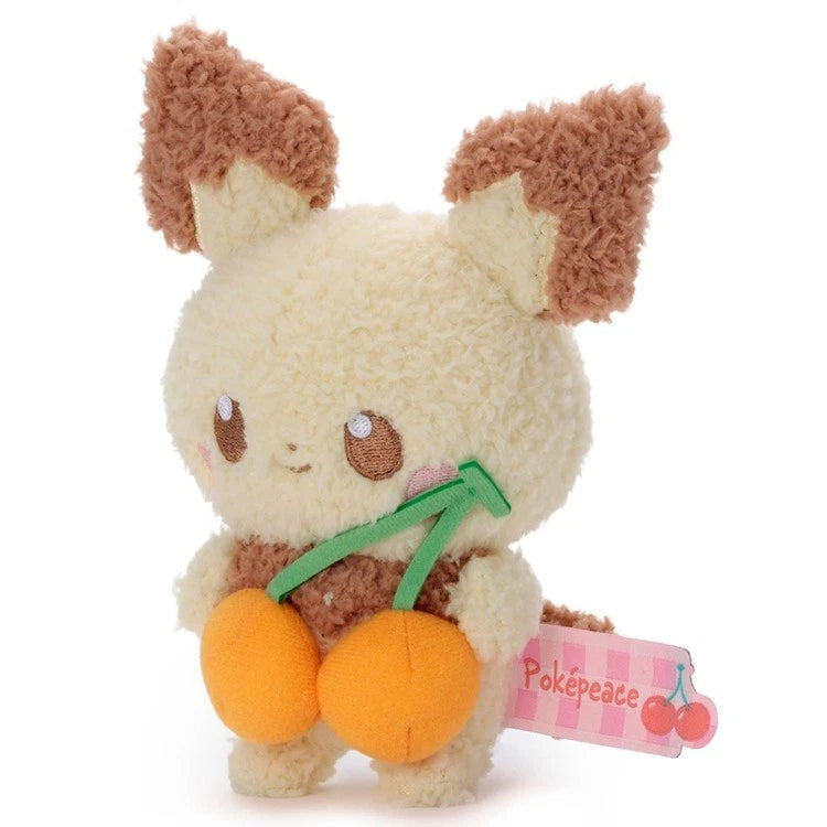 Pokemon Pokepeace Pichu Colorful Ver. Plush Doll JAPAN OFFICIAL