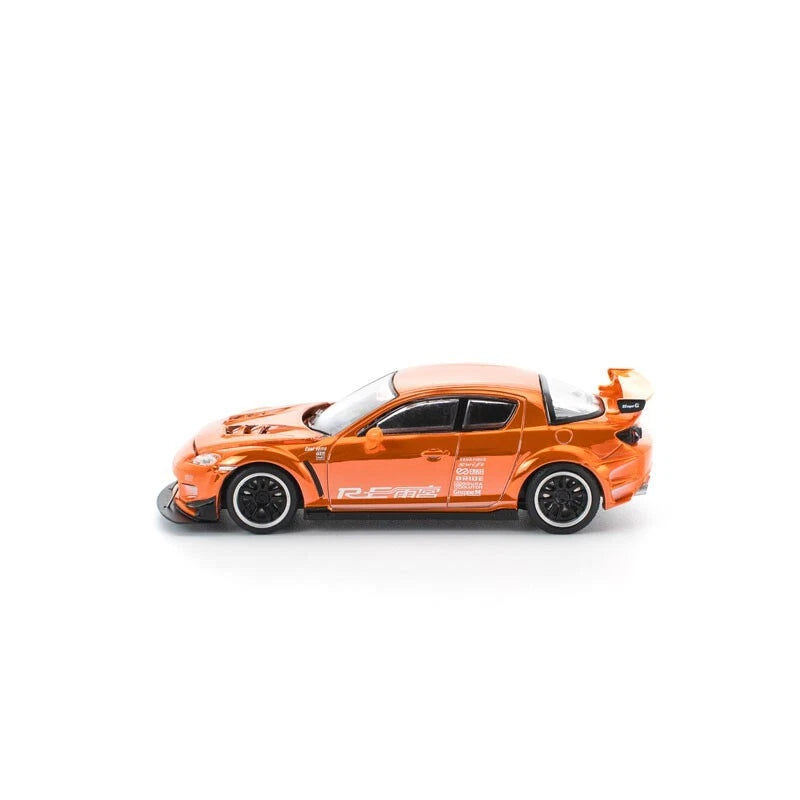 Mazda RX-8 RE-Amemiya Chrome Orange 1/64 Voiture miniature JAPON OFFICIEL