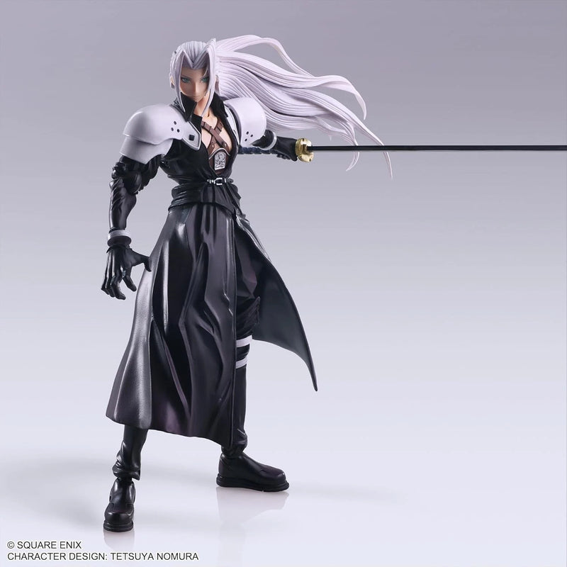 Square Enix Final Fantasy VII Bring Arts Sephiroth Action Figure JAPAN OFFICIAL