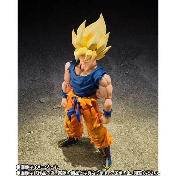 S.H.Figuarts Dragon Ball Z Super Saiyan Son Goku Fighter of Rage Action Figure